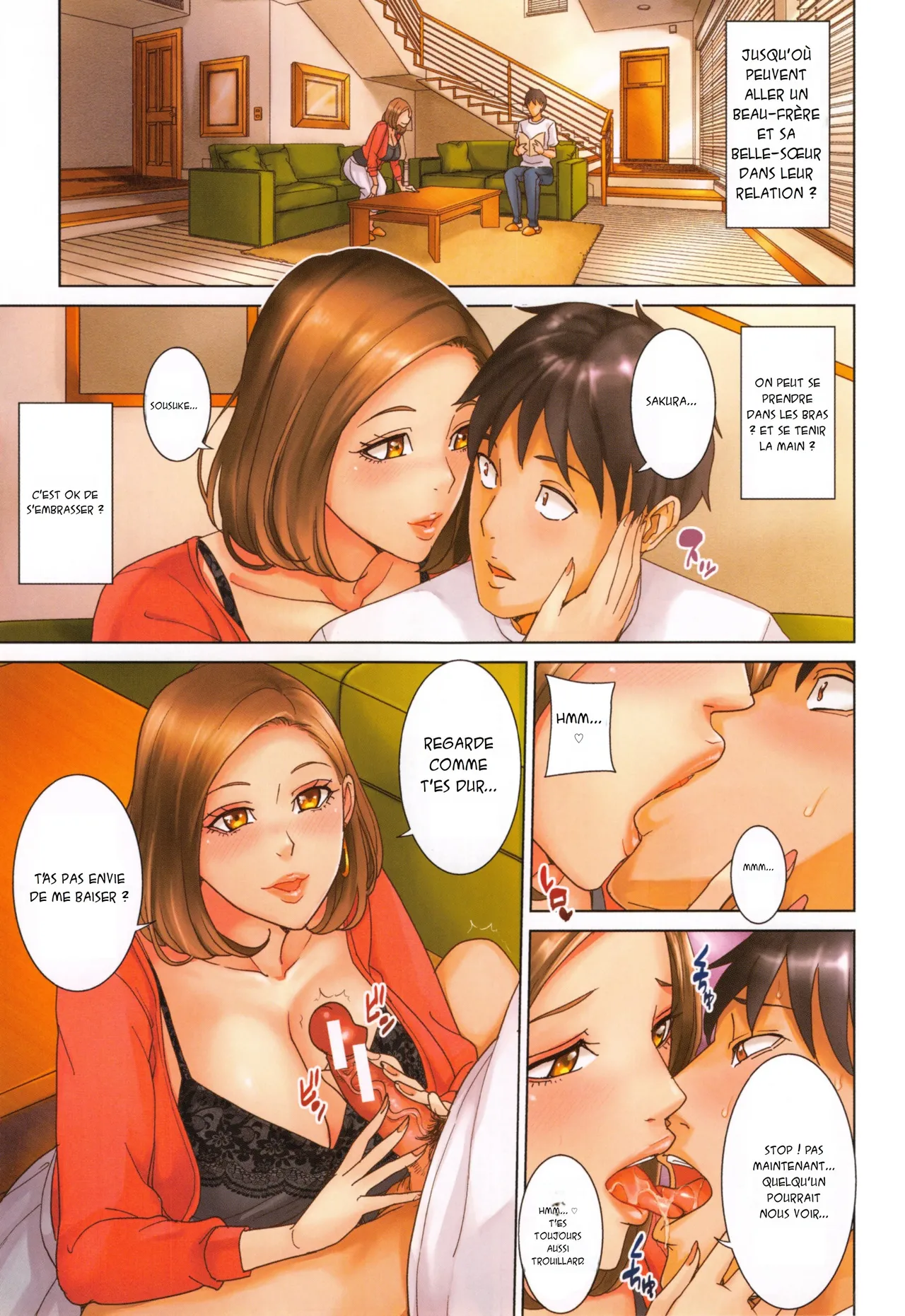 Ore no Nee-san, Watashi no Otouto Zenpen | Le retour du beau-frère 1 page 6 full
