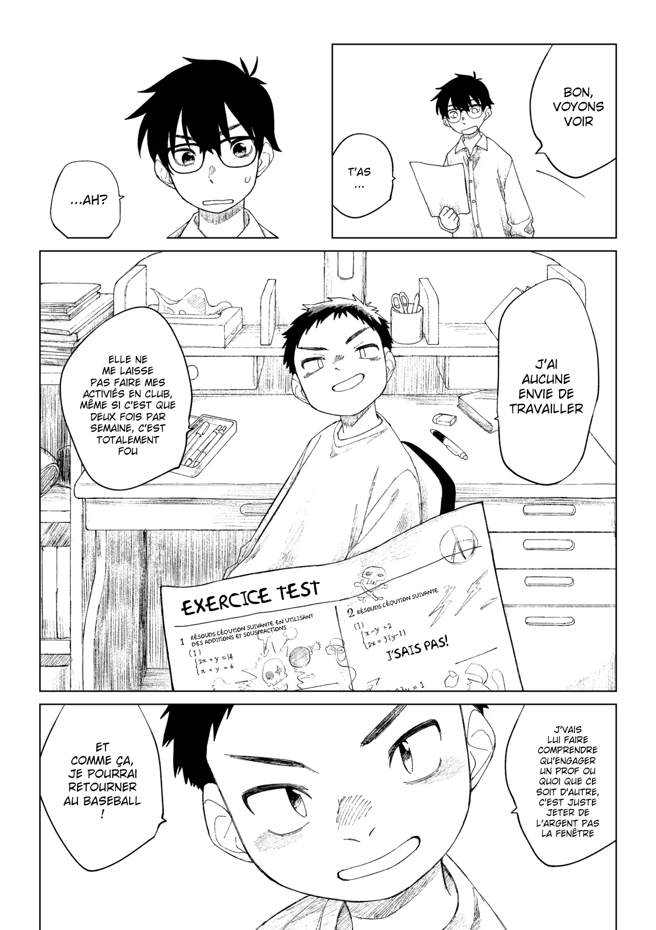 Kusogaki to Shinmai Kateikyoushi | Le sale gosse et son nouveau prof particulier page 9 full