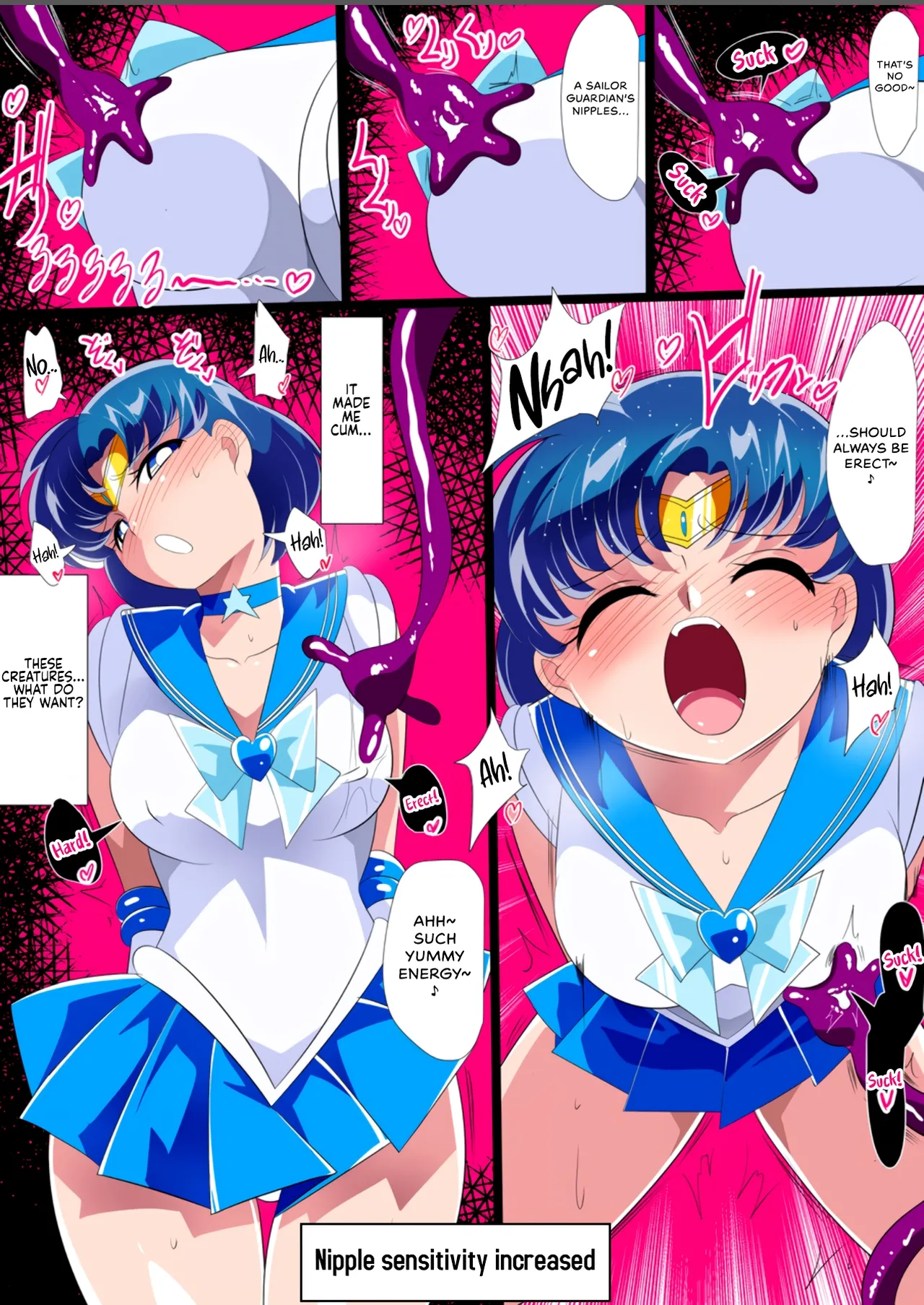 Suisei no Haiboku 2 - Sailor Senshi VS Ero Dungeon | Mercury’s Defeat 2 - Sailor Guardian vs. Ero Dungeon page 6 full