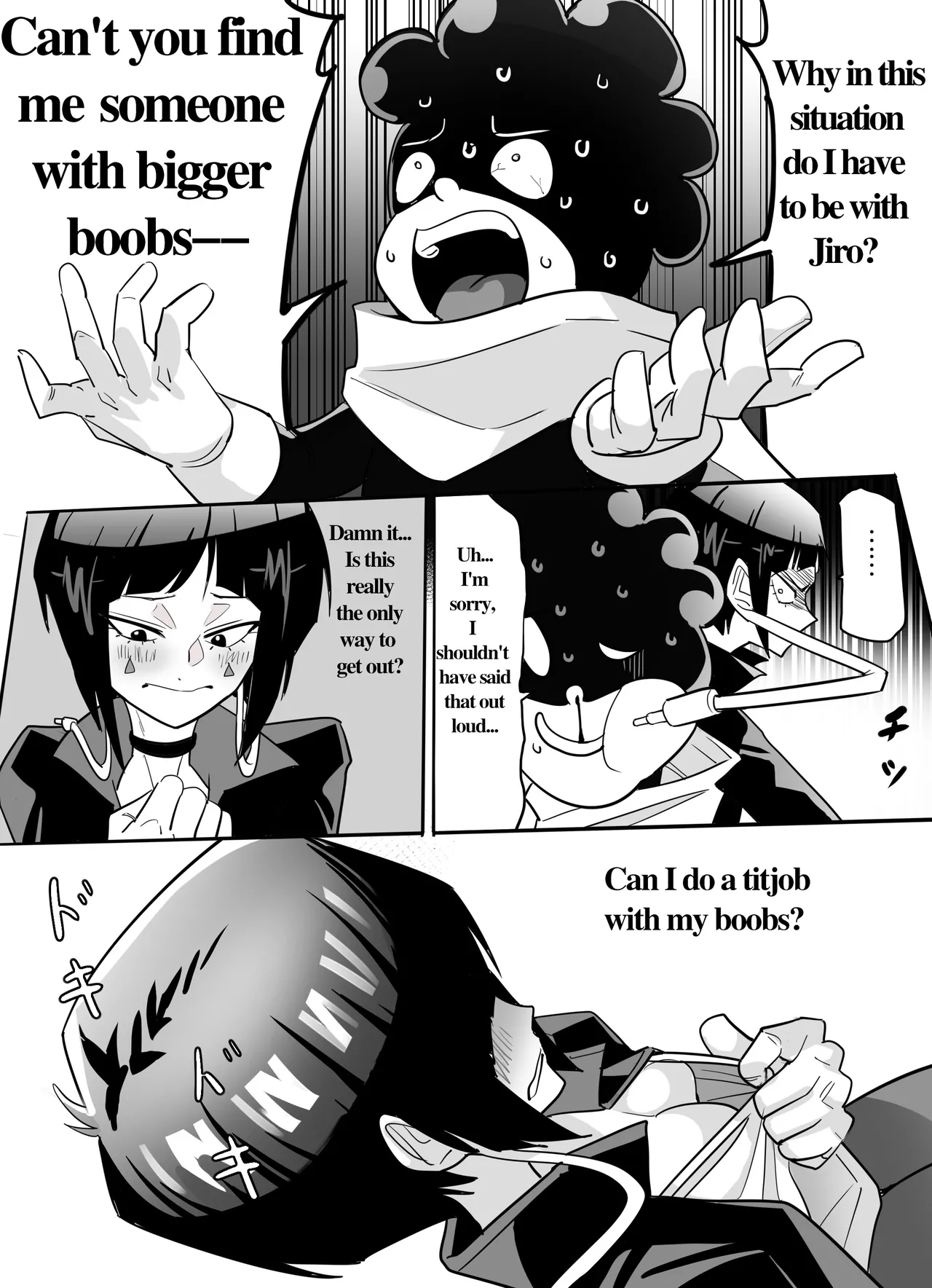 The room you can't leave unless you do a titjob page 3 full