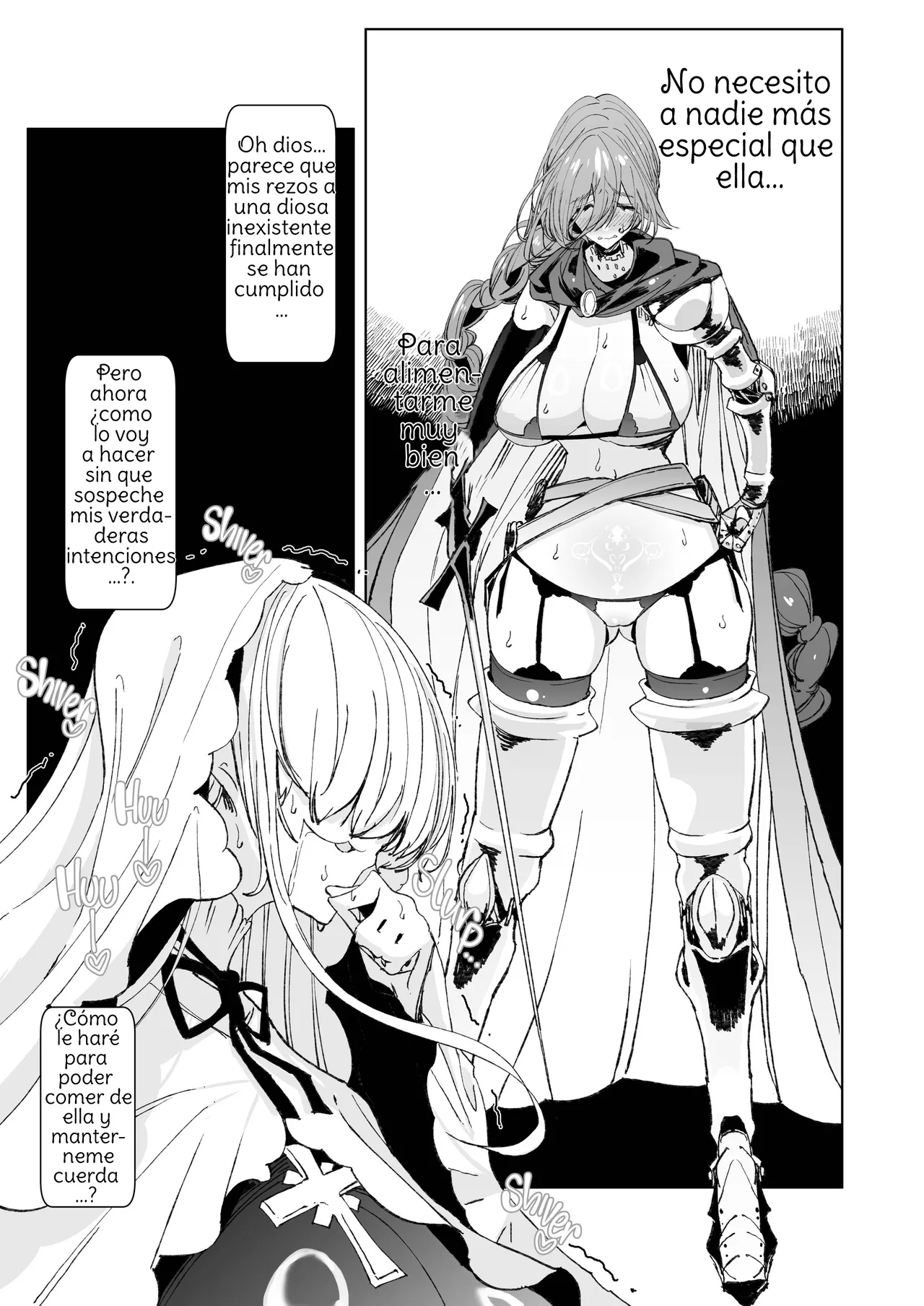 The Marked Oblivious Princess Knight and the Succubus Sister's All-You-Can-Eat Lesbian Oil Massage page 8 full