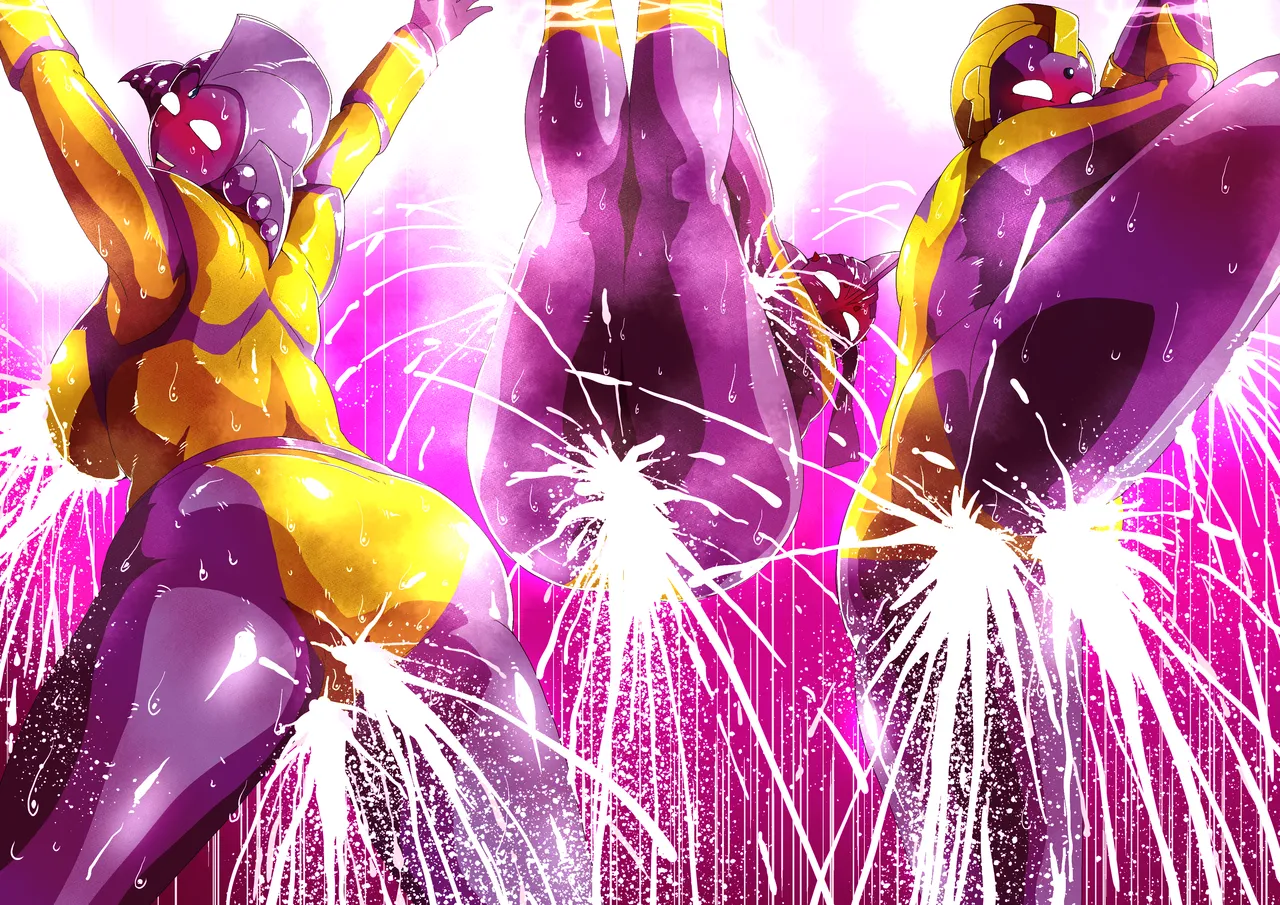 ウルトラヒロイン磔刑！エネルギー吸引！コスモミラクル・スプラッシュ！2 page 8 full