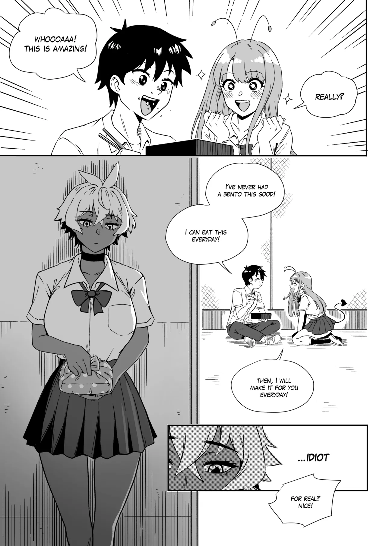 A Story About Stealing The Tomboy Childhood Friend From Harem Rom-Com Protagonist 2 page 3 full