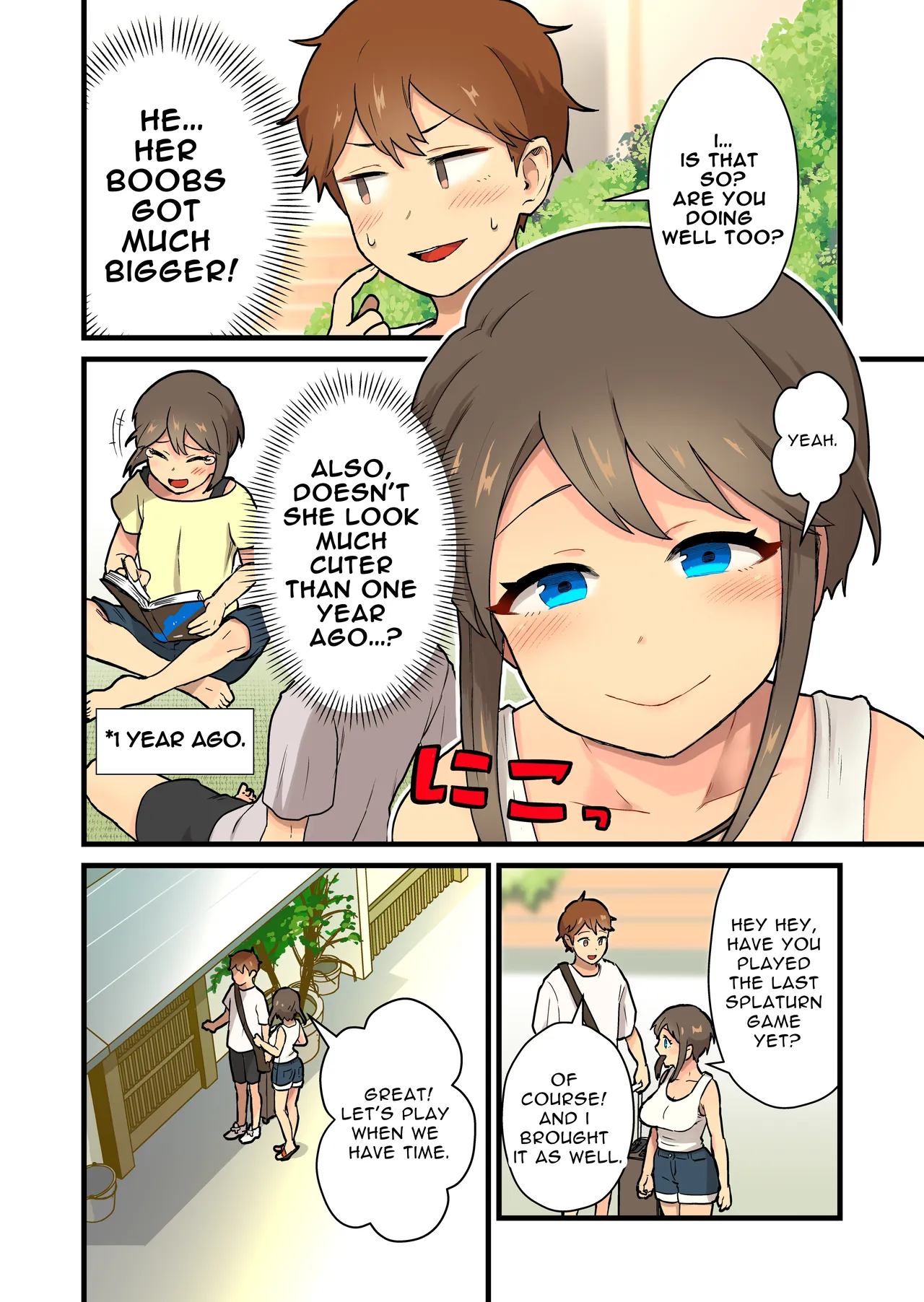Hisashiburi ni Atta Inaka no Onna Tomodachi Issen Koechau | Crossed The Line with my Rural Town Female Friend page 5 full