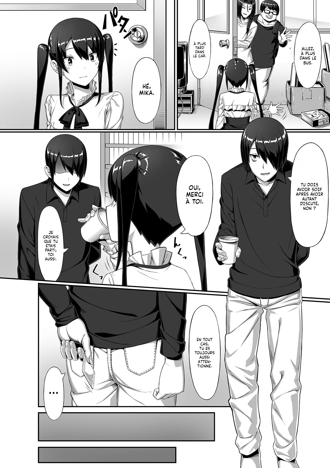 Otasaa Futanari Hime no Junan | Mais avec qui travaille la Princesse Futanari du club Manga ? page 2 full