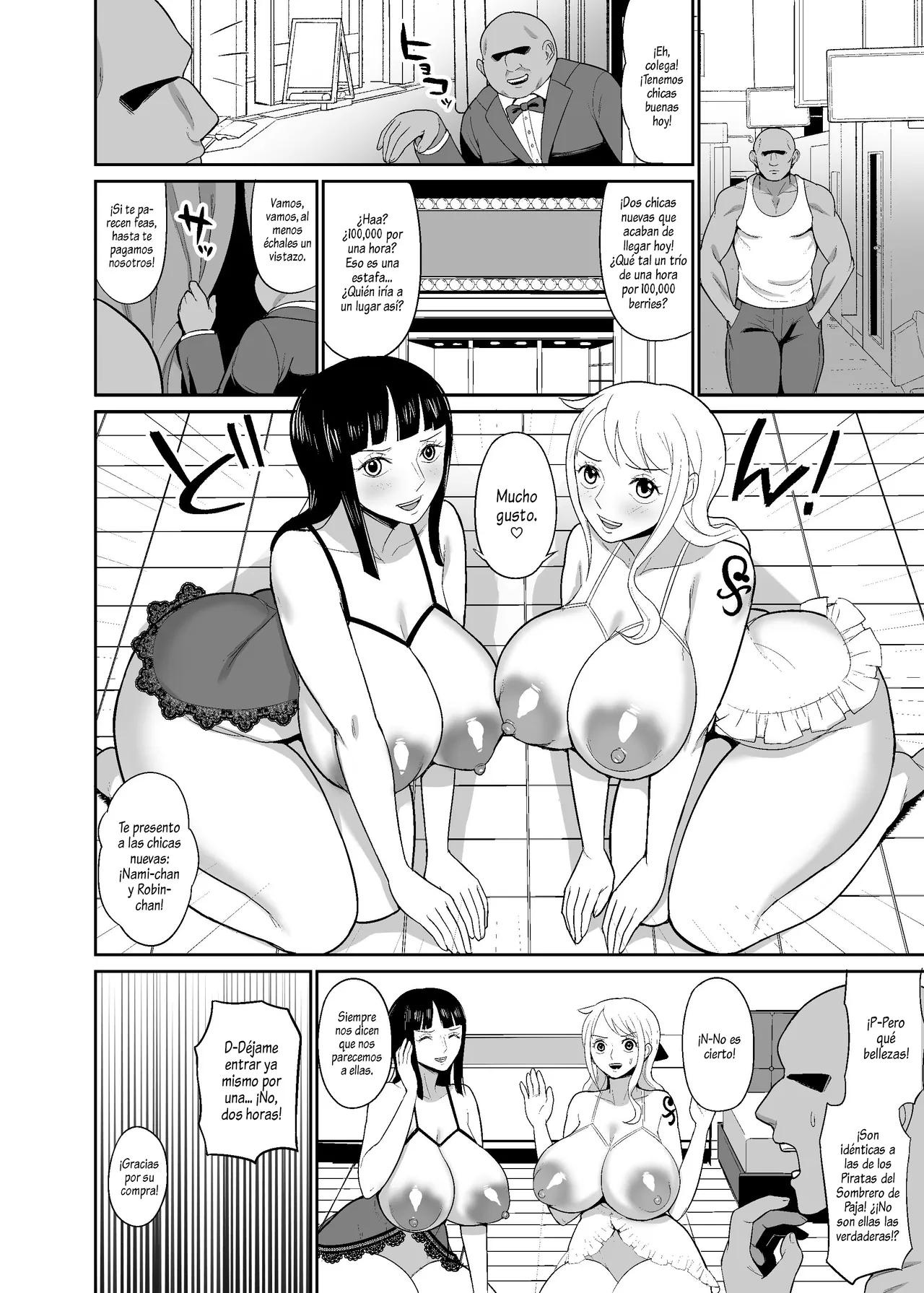 Ichi Oku Berī Kasegu made Derarenai Fūzoku Shima｜La Isla De Los Prostíbulos De La Que No Puedes Salir Hasta Ganar Cien Millones De Berries. page 5 full