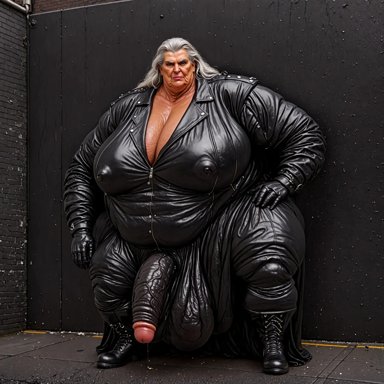 Leather fatty granny futas 2 page 10 full