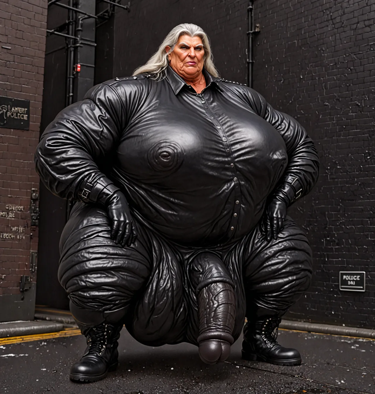 Leather fatty granny futas 2 page 8 full