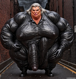 Leather fatty granny futas 2