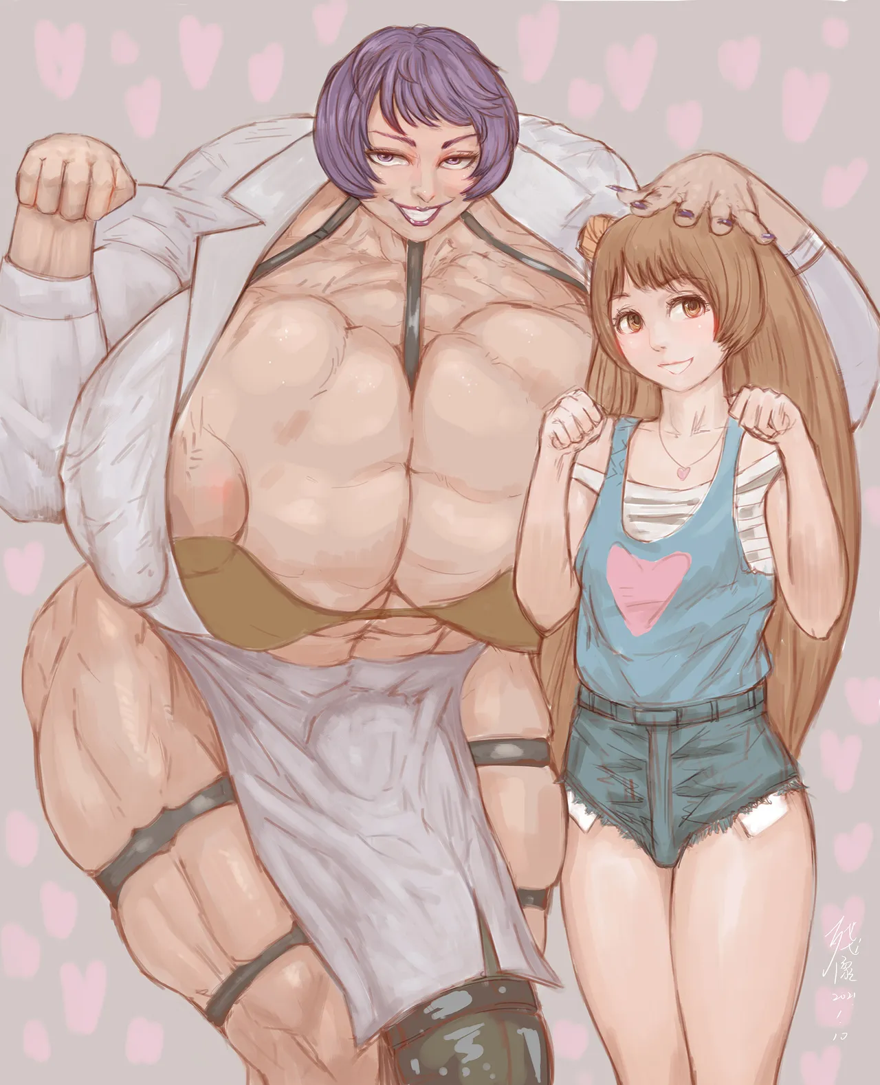 Stud Girls Artworks 2021–2025 – by zanzou, sainticon, 残像 page 7 full