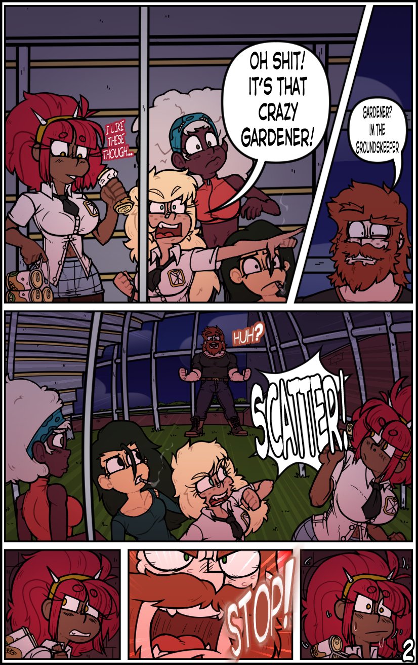 Meteor Creek: Petra and the groundskeeper page 2 full