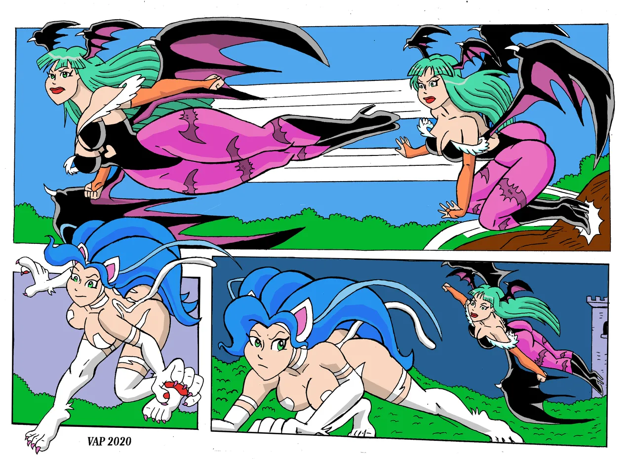 Morrigan Vs Felicia page 9 full