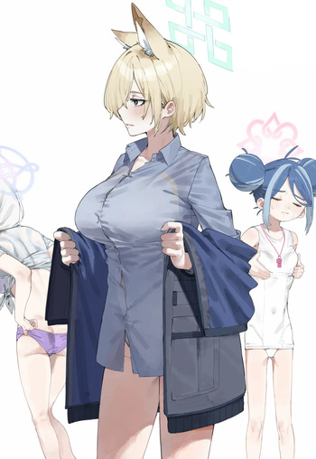 カンナがシャツを脱ぐ。 cover