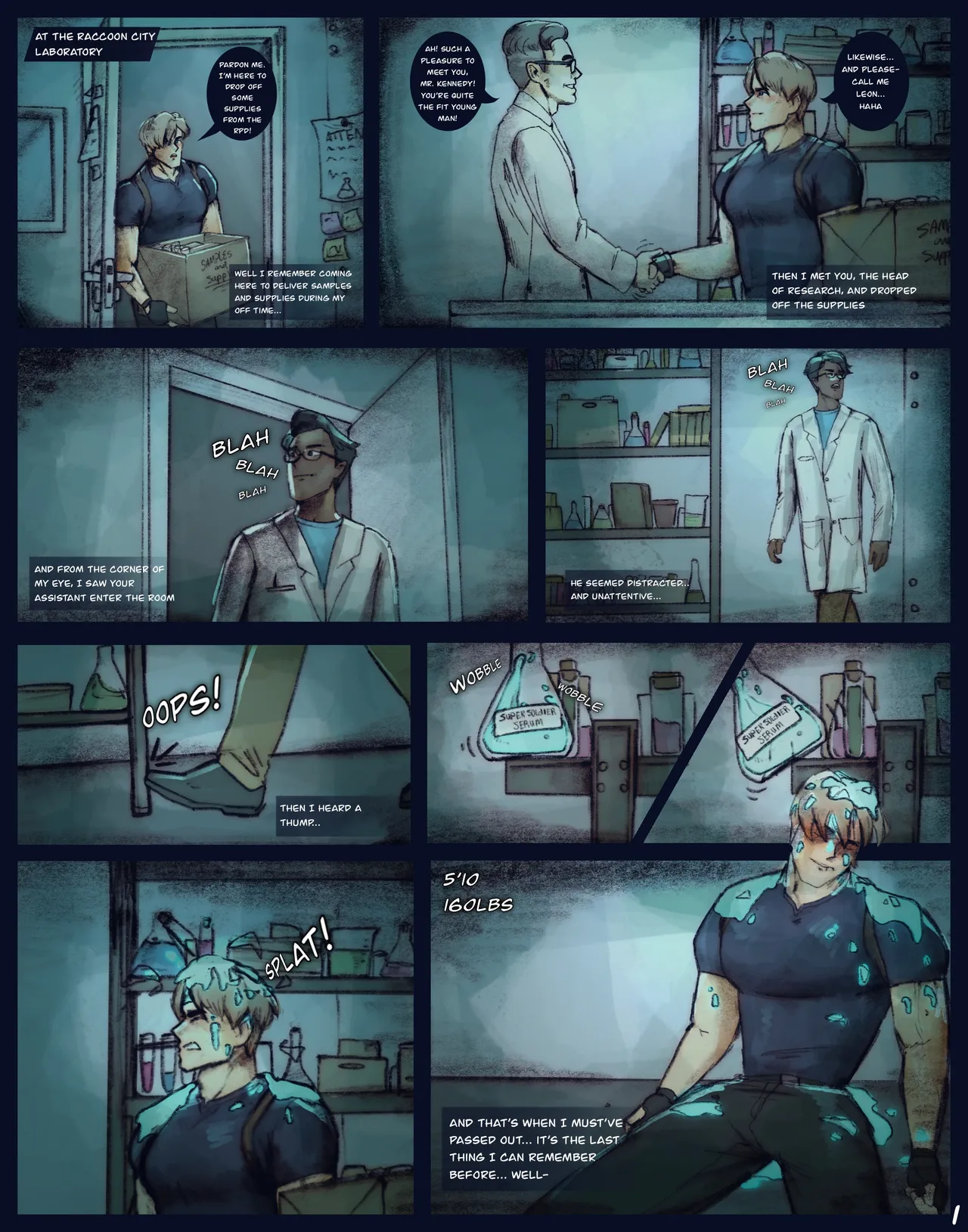 Leon Kennedy: Raccoon City’s New Super Soldier page 2 full