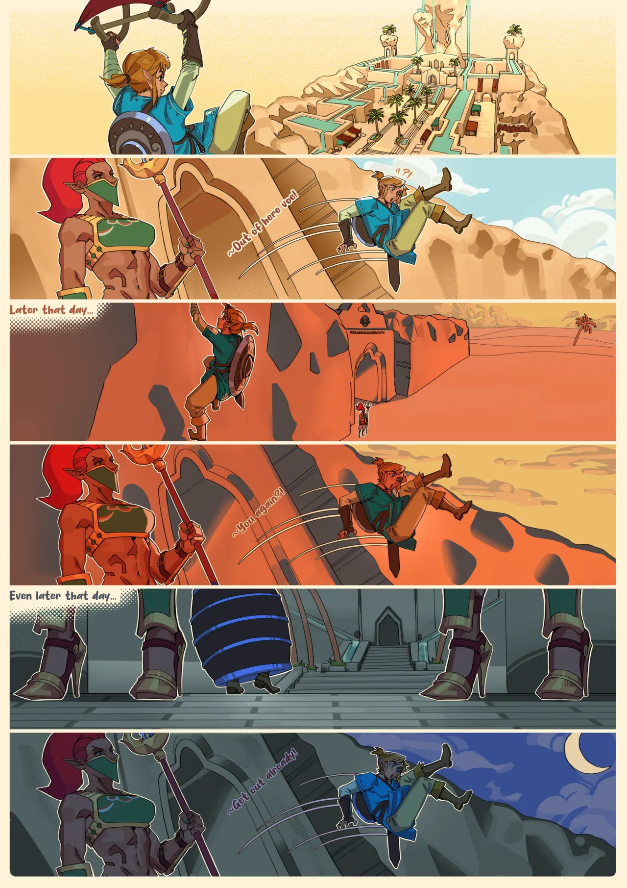 The Legend of Zelda - Forbidden Town -WIP- page 3 full