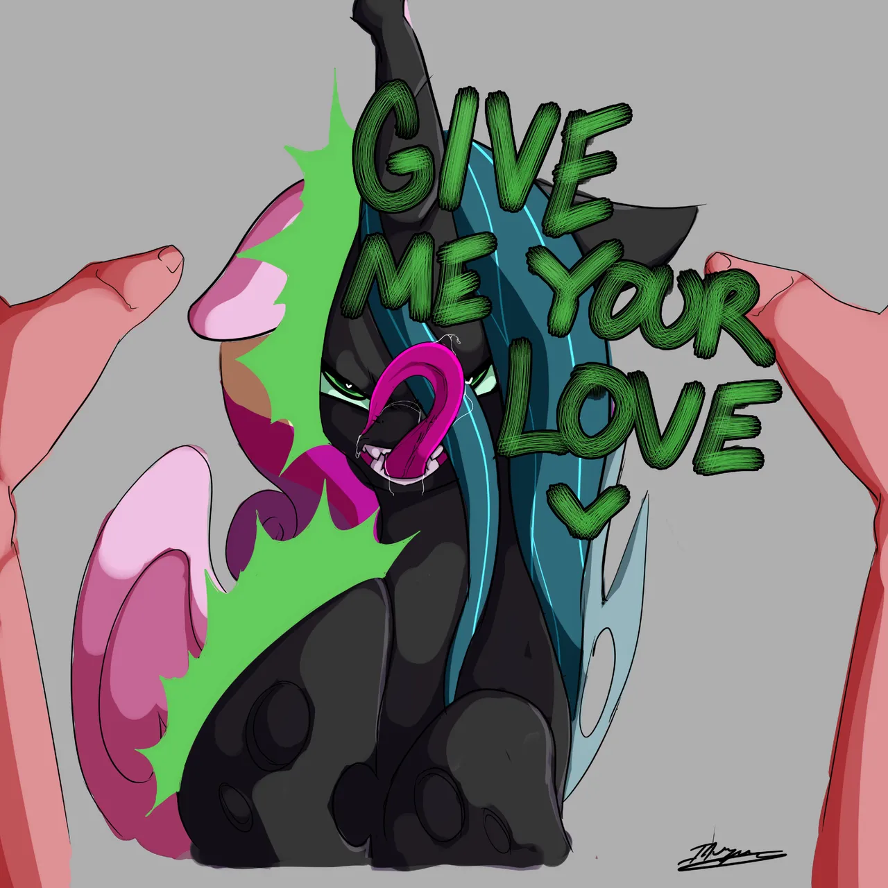 Queen Chrysalis and her vict-er, human page 2 full