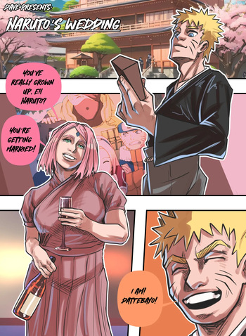 Naruto's Wedding Arc Ch. 1-4 cover