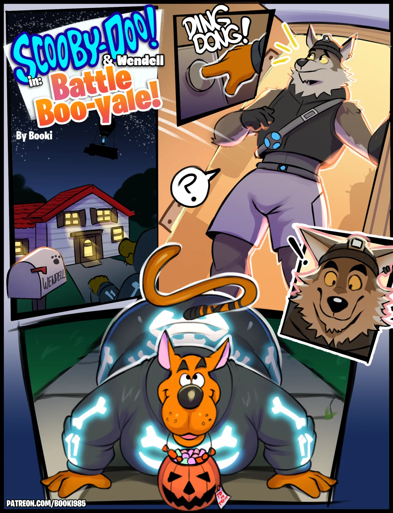 Scooby Doo &amp; Wendell in: Battle Boo-yale! page 1 full