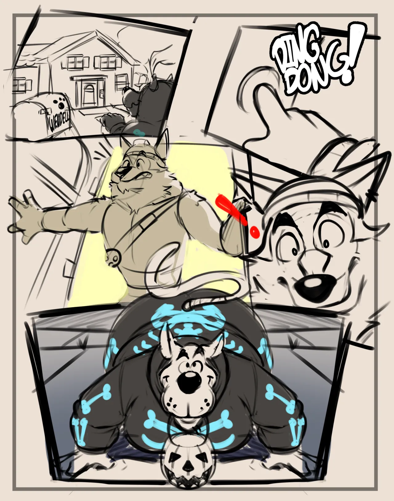 Scooby Doo &amp; Wendell in: Battle Boo-yale! page 6 full