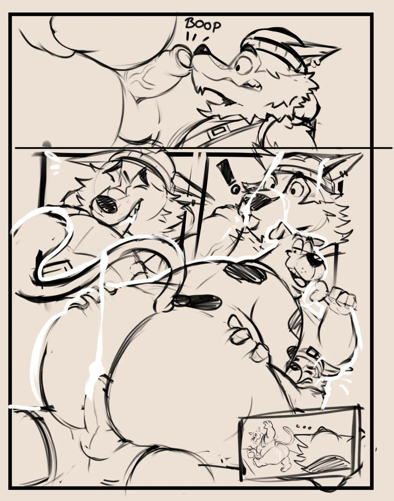 Scooby Doo &amp; Wendell in: Battle Boo-yale! page 9 full