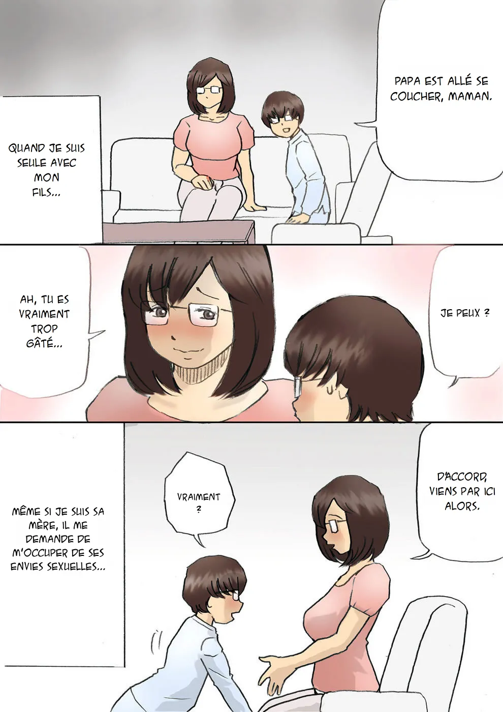 Mama o Haramasu Daisakusen!! part 1 | Faisons une vidéo maman part 1 page 2 full