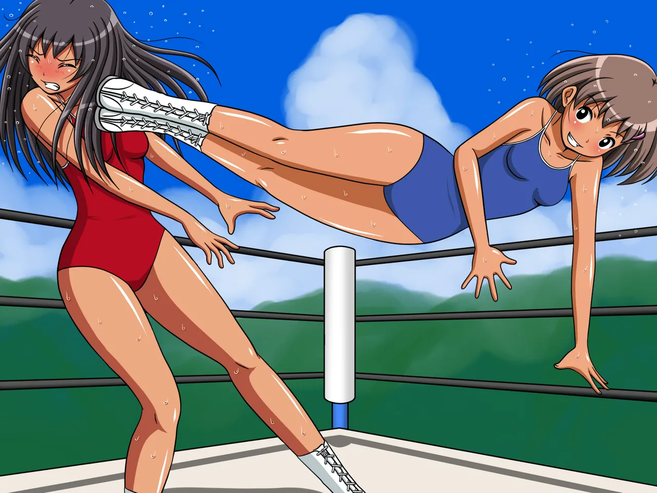 Summer, sunburn, and catfights page 3 full