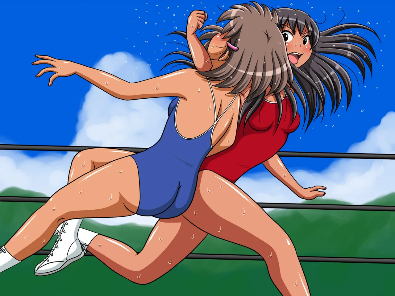 Summer, sunburn, and catfights page 5 full