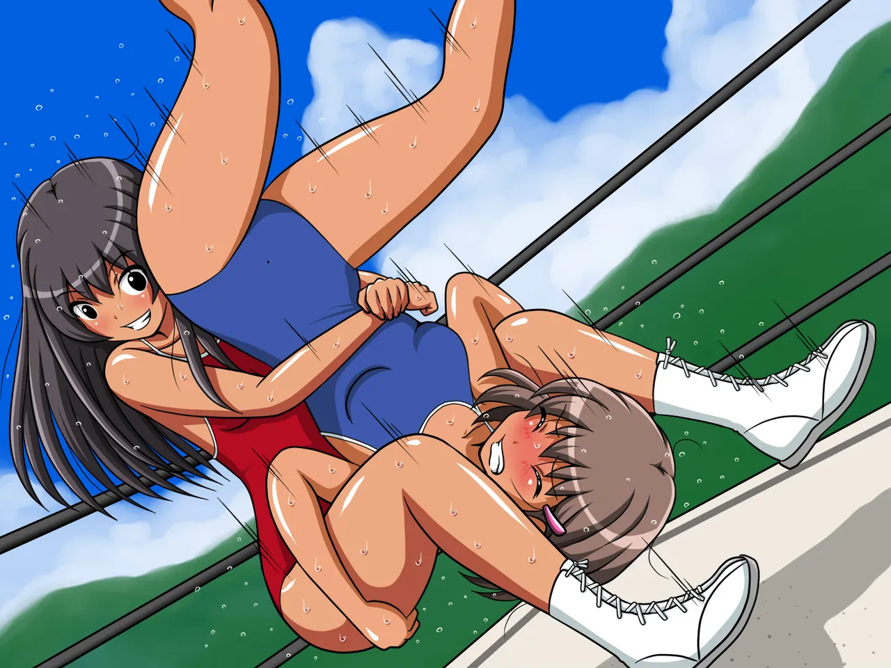 Summer, sunburn, and catfights page 6 full