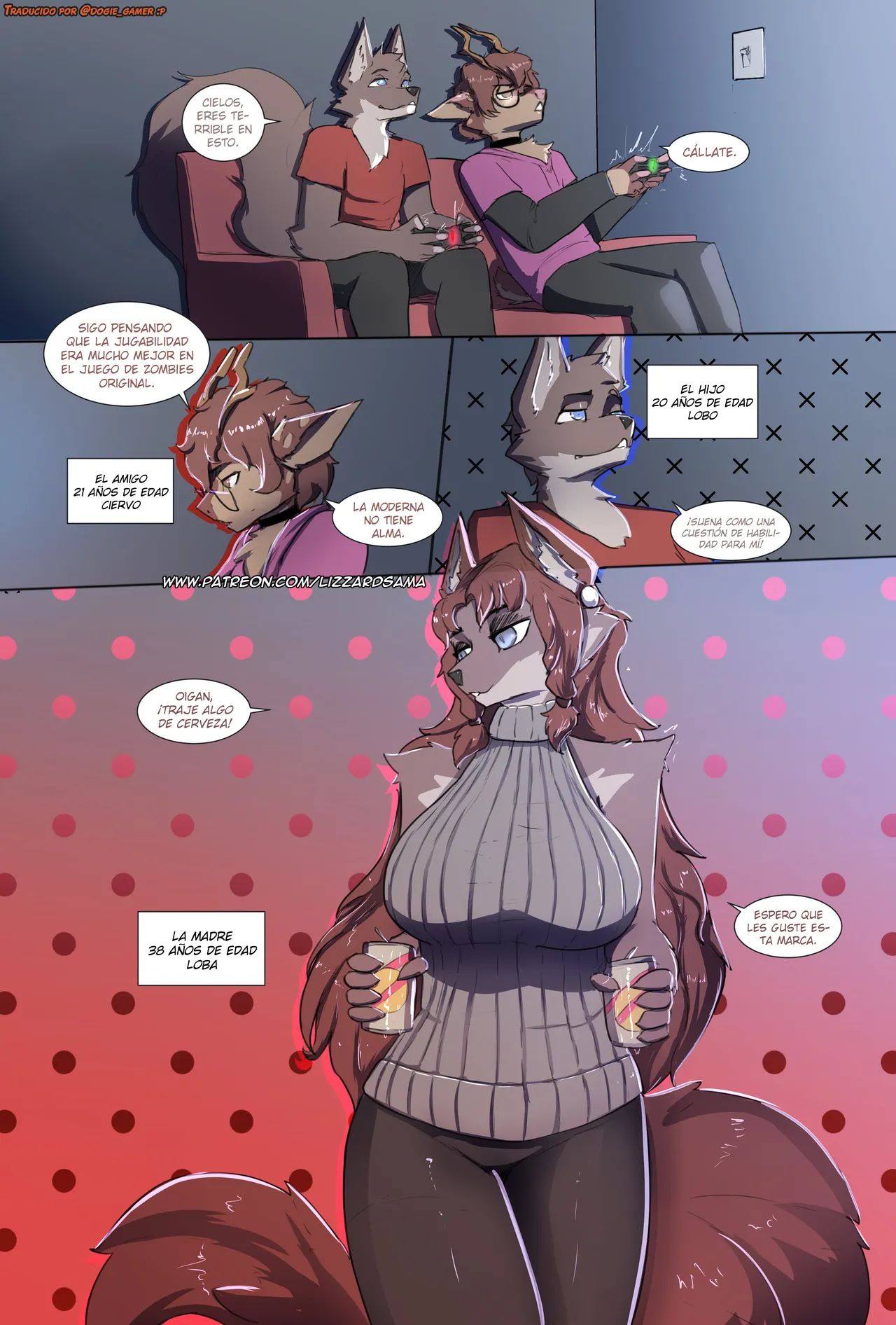 My friend's mom page 1 full