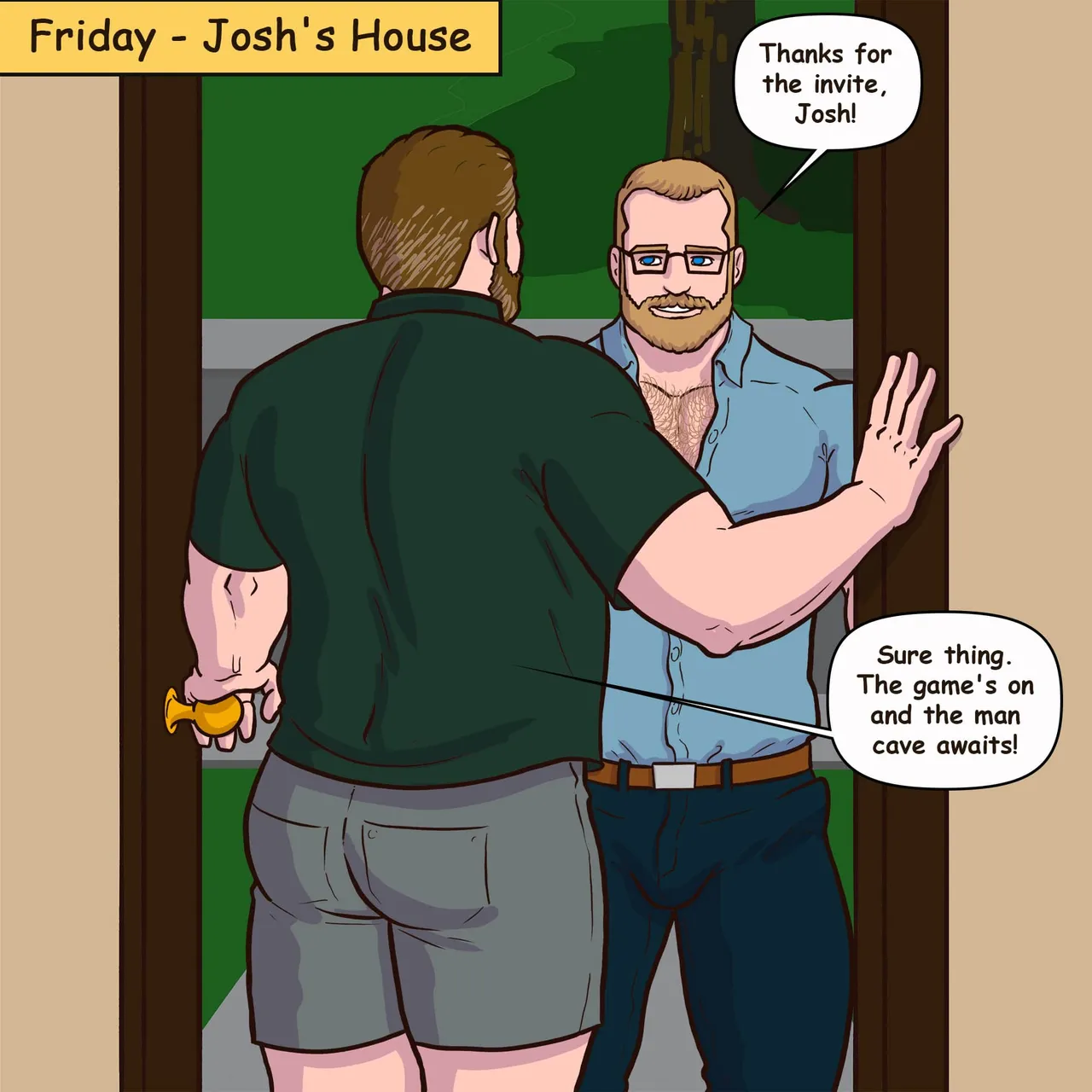 Gabo Artwork Comic 65 - Josh Buddies page 6 full
