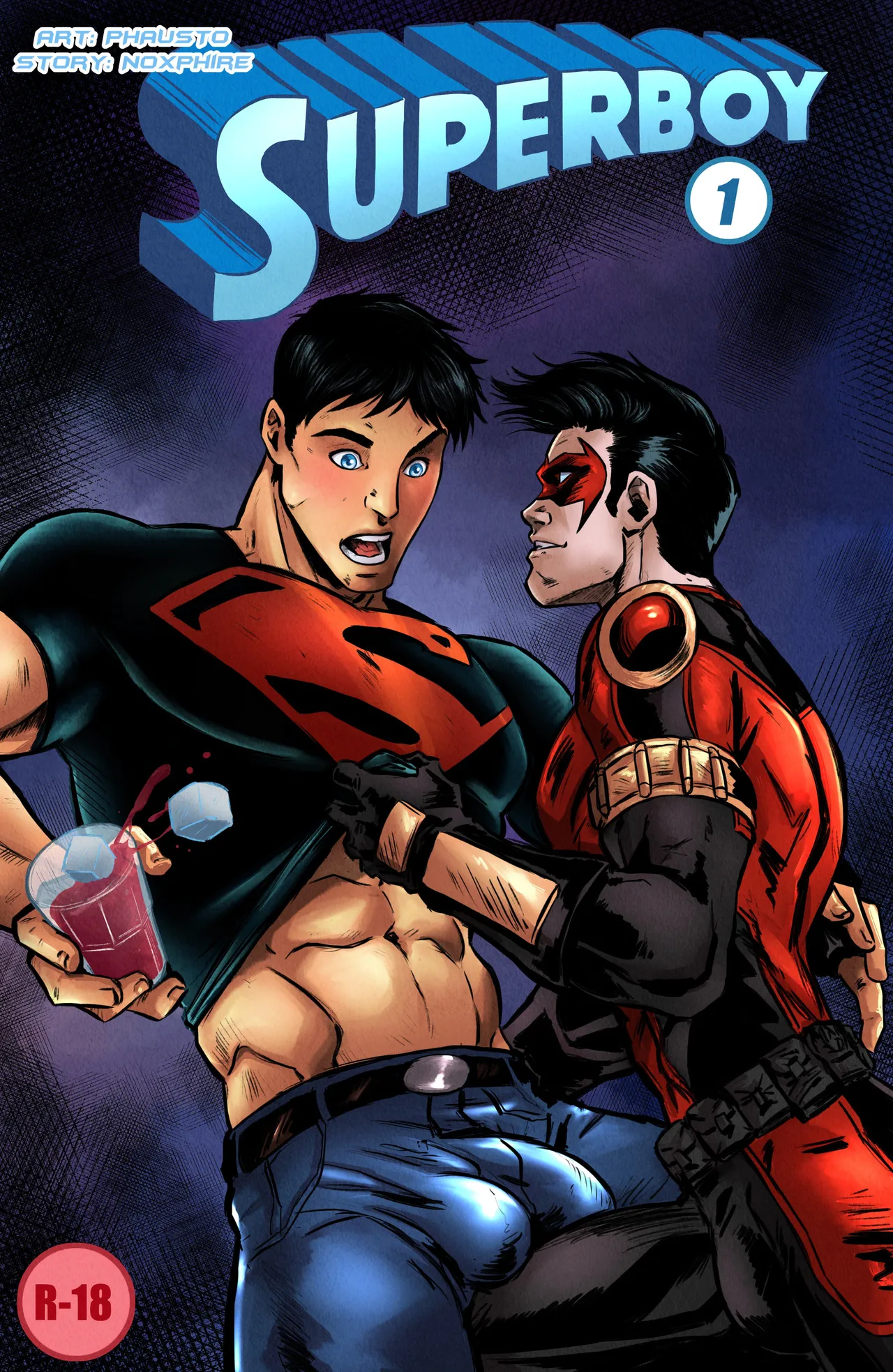 Superboy 1  HD page 1 full