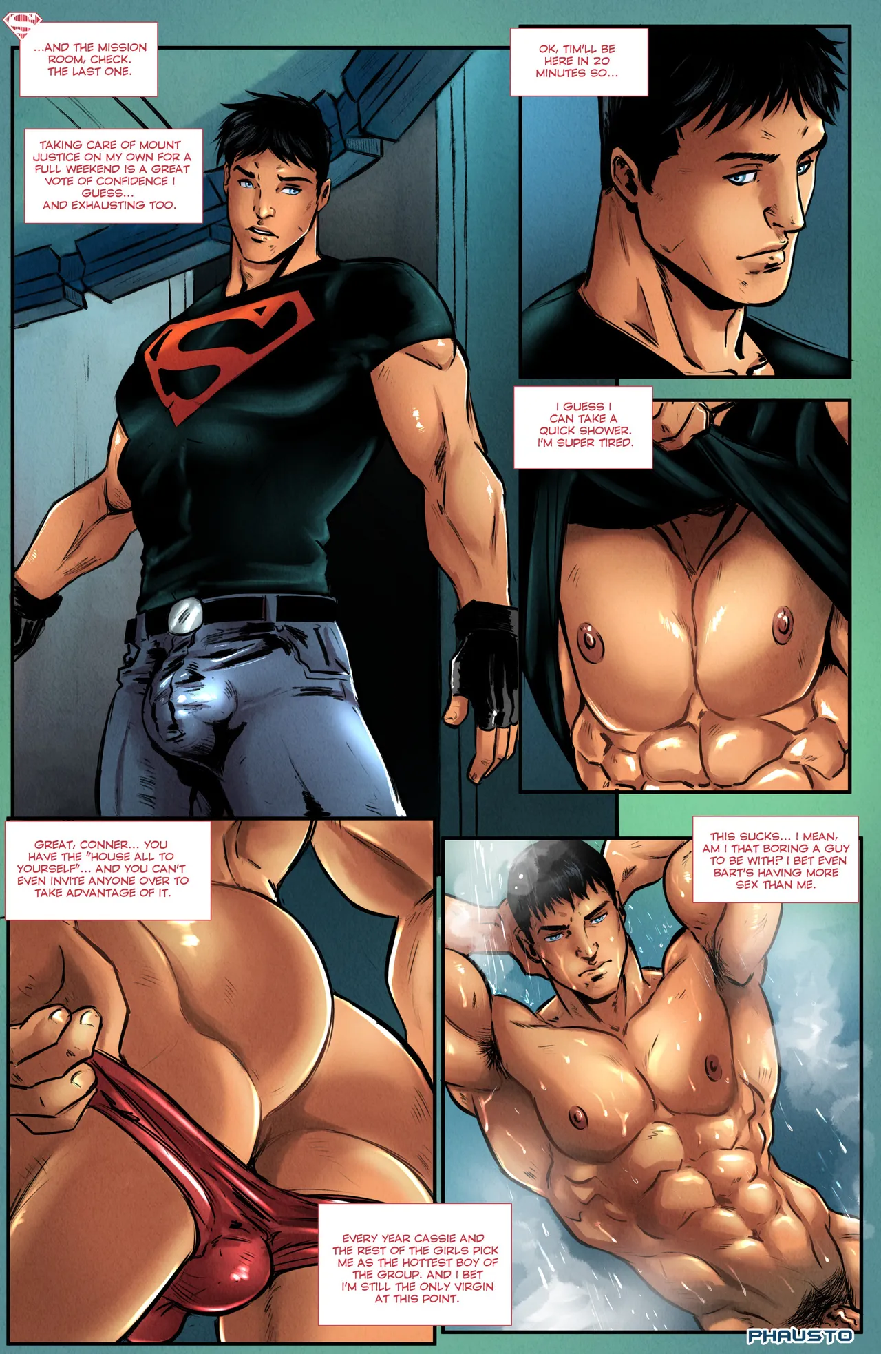 Superboy 1  HD page 5 full