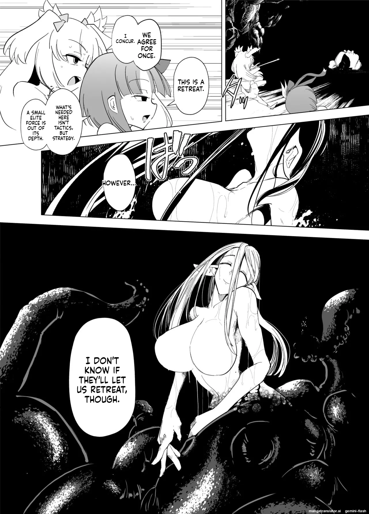 Mahou Shoujo-tachi vs Shokushu-san Kouhen page 8 full