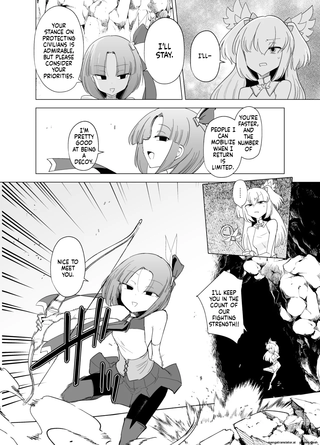Mahou Shoujo-tachi vs Shokushu-san Kouhen page 9 full