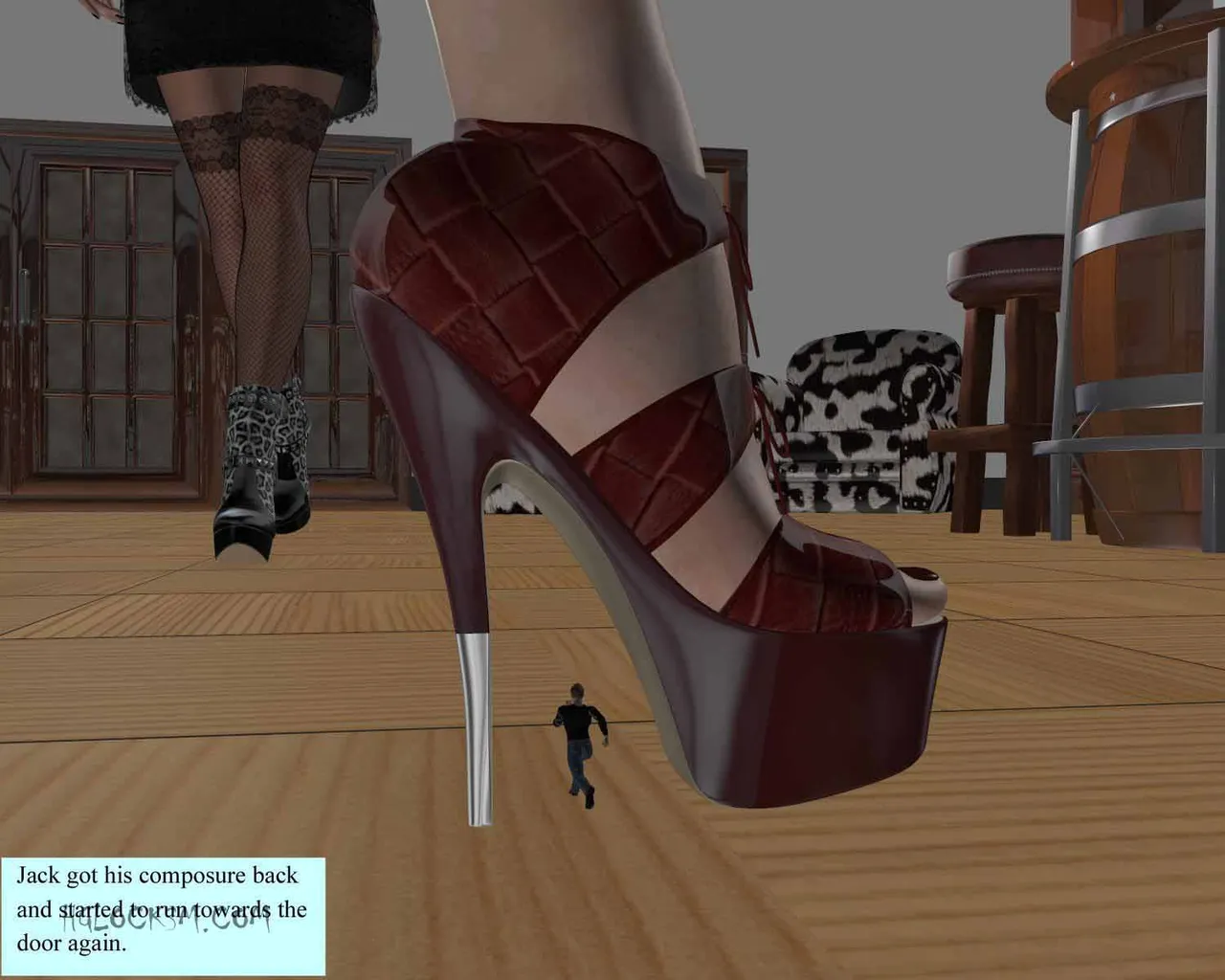 Evil Giantess Bar page 6 full