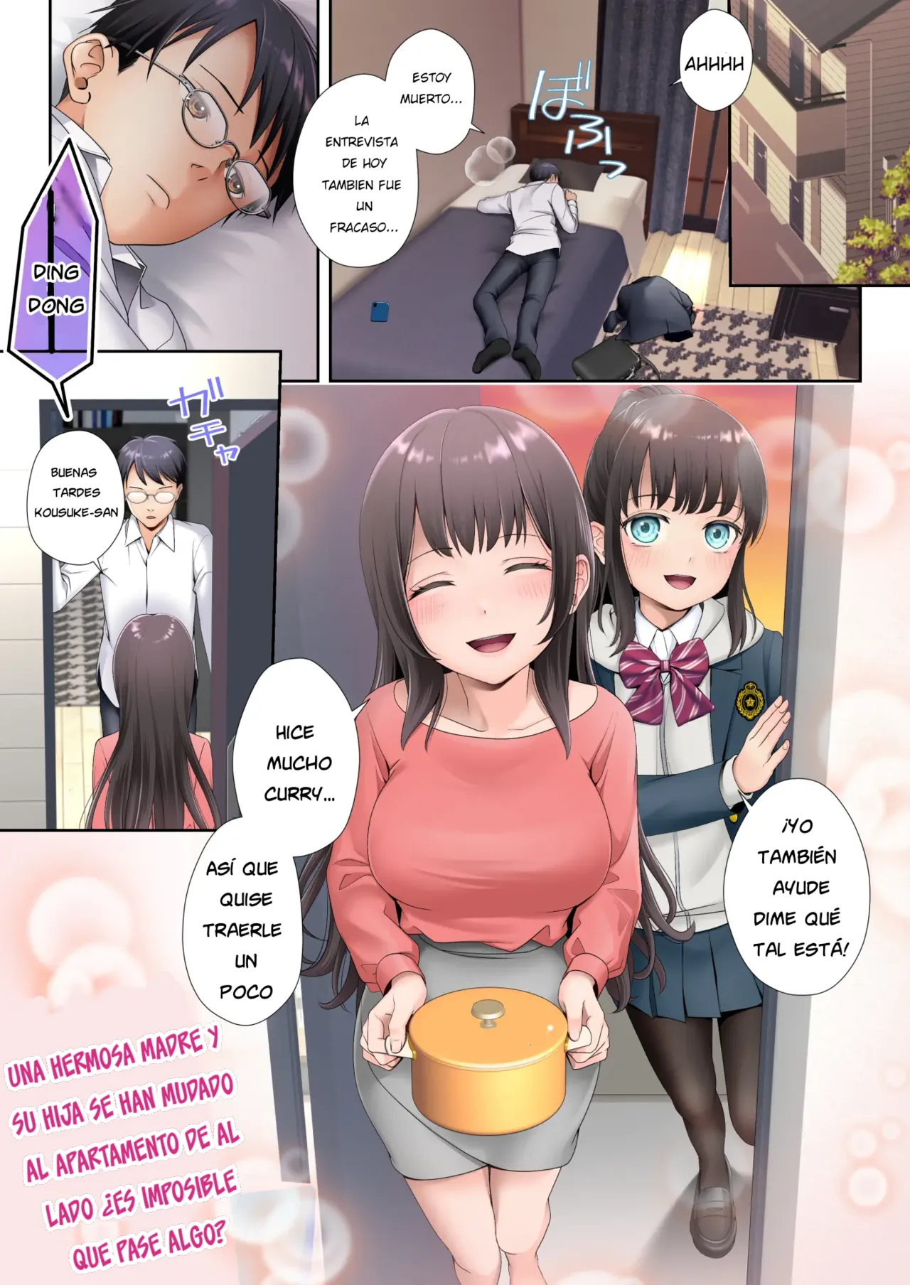 Tonari no Heya ni Sumu Bijin Boshi ga Uchuu Jin ni Nottorarete Shimau Hanashi page 2 full