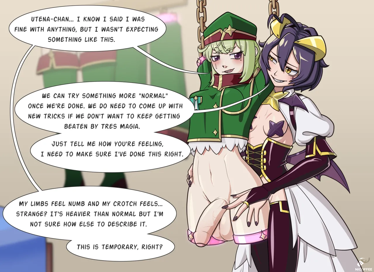 Utena and Leopard page 1 full