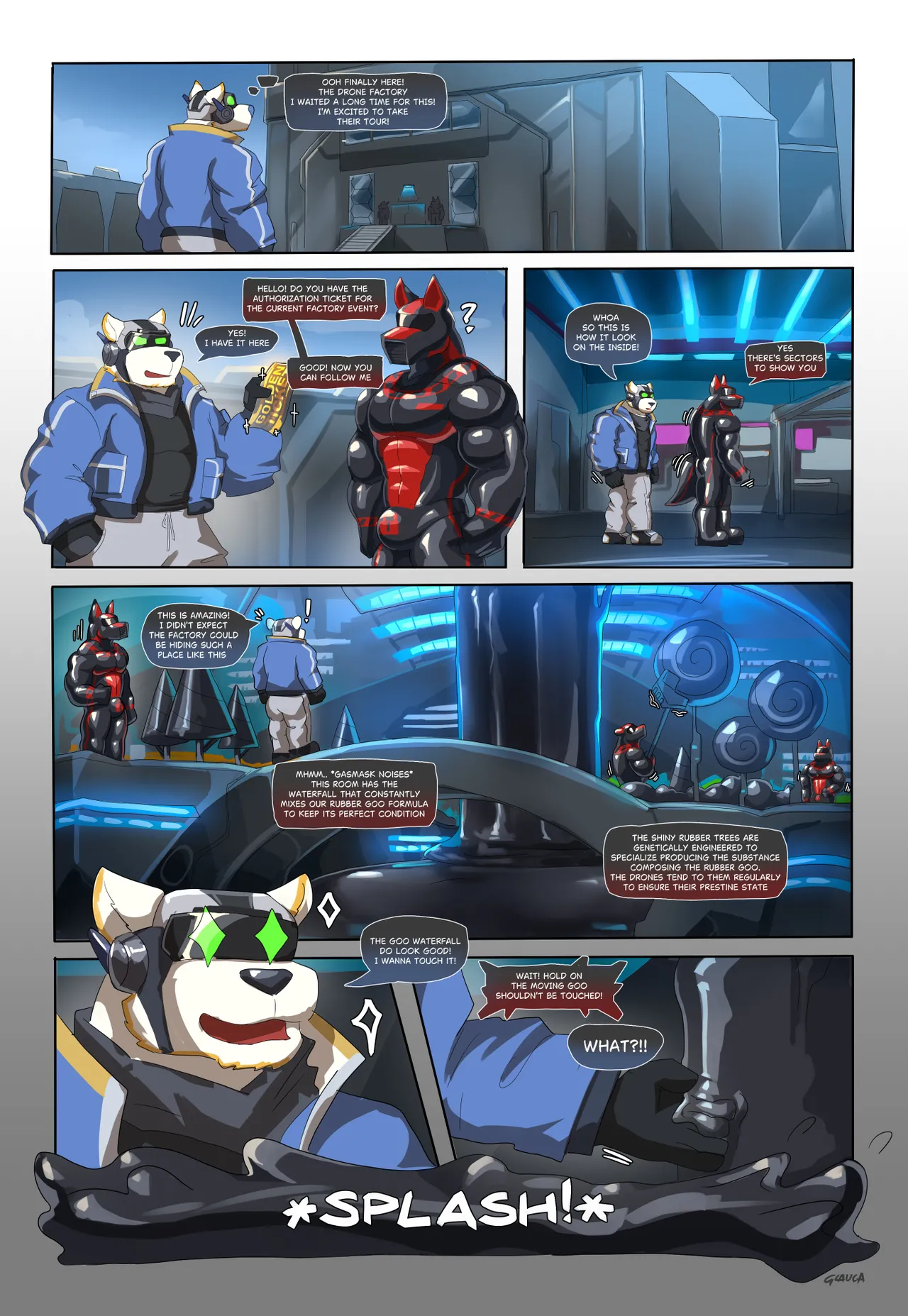 Glaucablitz page 1 full