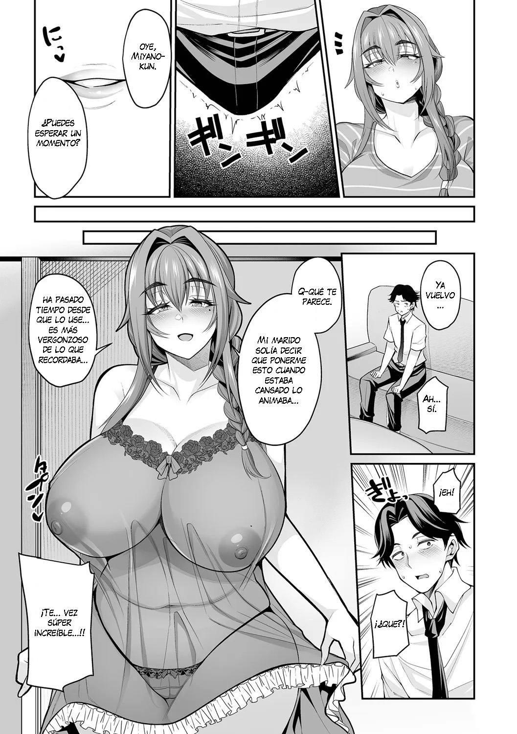 Urezakari Oku-sama wa Majiwaritai Ch. 6, 8-9｜La Esposa Madura Quiere Tener Sexo Cap. 6, 8-9 page 7 full