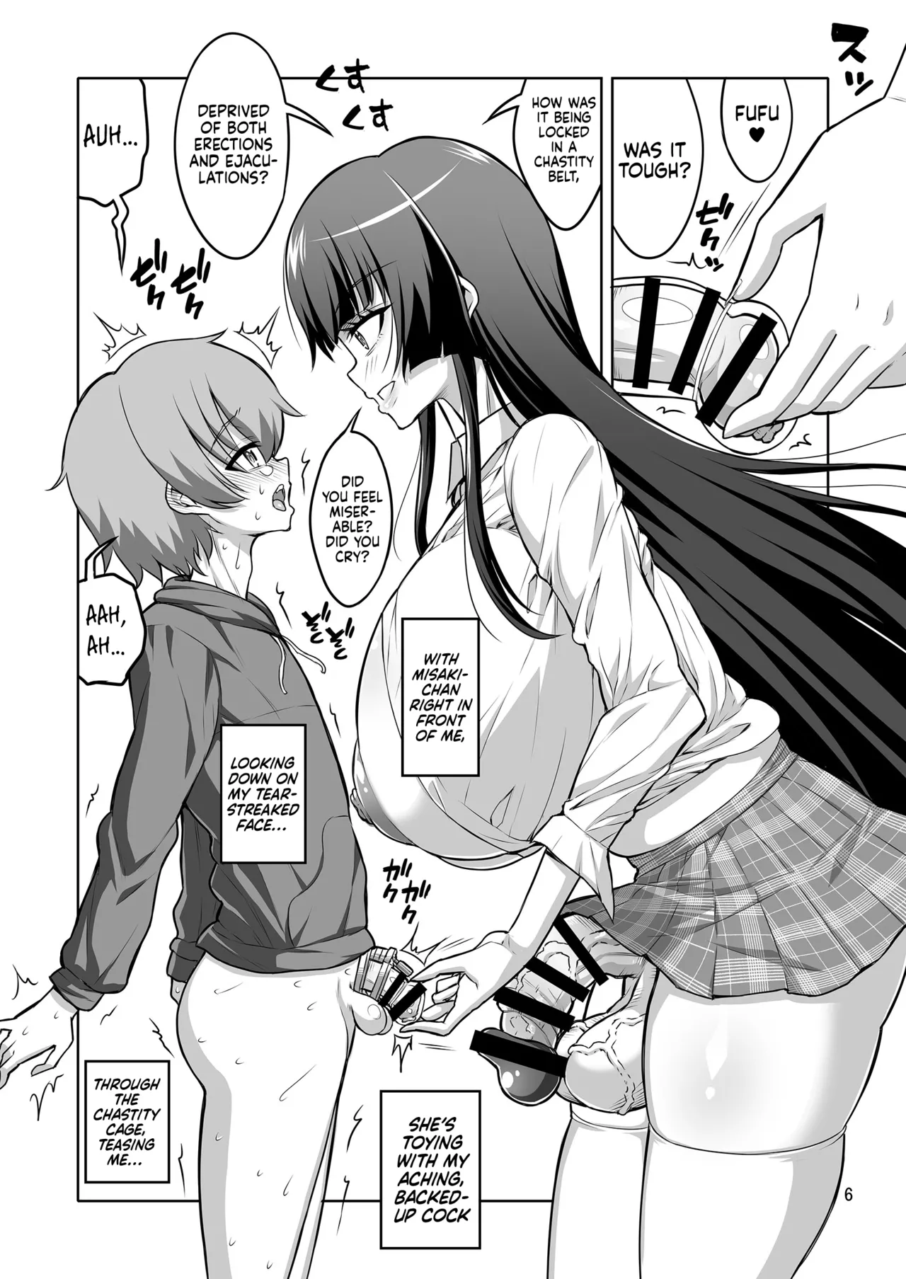 Futanari JK Gyaku Anal Fuuzokujou Shaseikanri Choukyou | Futanari High School Girl Reverse Anal Sex Worker Ejaculation Control Training page 5 full