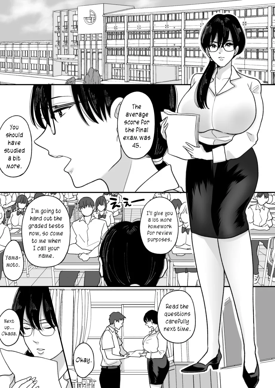 Suugaku Kyoushi no Kaa-san ga Taiiku Kyoushi ni Netorareru | My mother, the math professor, being stolen away by my gym professor page 4 full