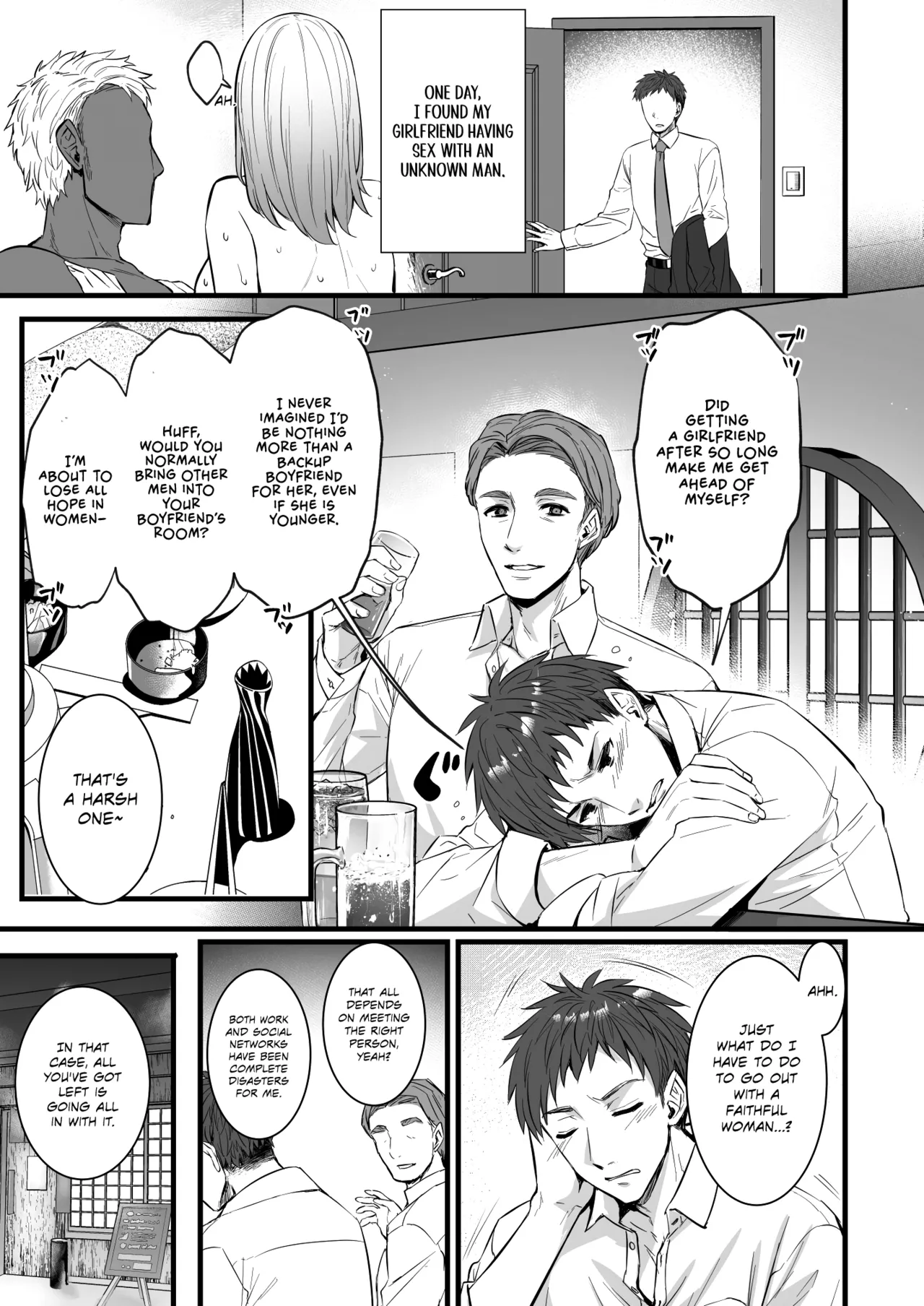 Chinpo no Dekai Ore ga MatchApp de Aishou Saikou na Dosukebe Onna to Deattara | When My Huge-Dicked Self Used a Dating App and Met a Super-Perverted Woman with Whom I Have the Best Compatibility page 3 full