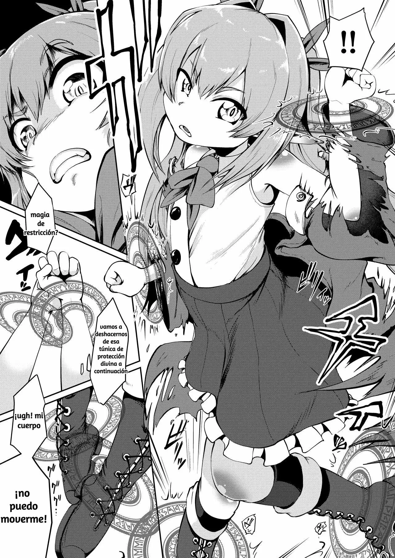 Mesugaki Elf Mahou Choukyou｜Disciplinando a una Elfa Insolente con Magia page 7 full