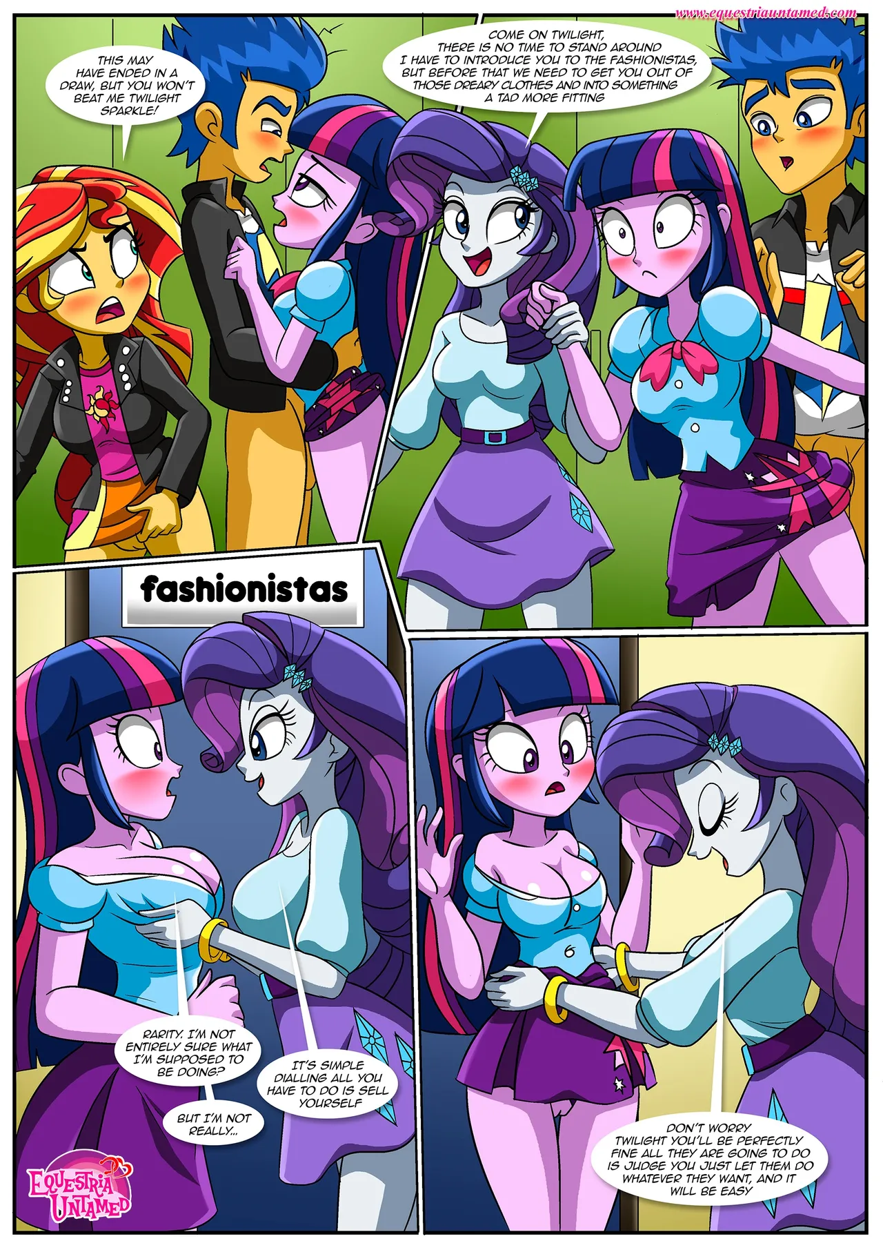 Equestria Girls Unleashed 3 page 6 full