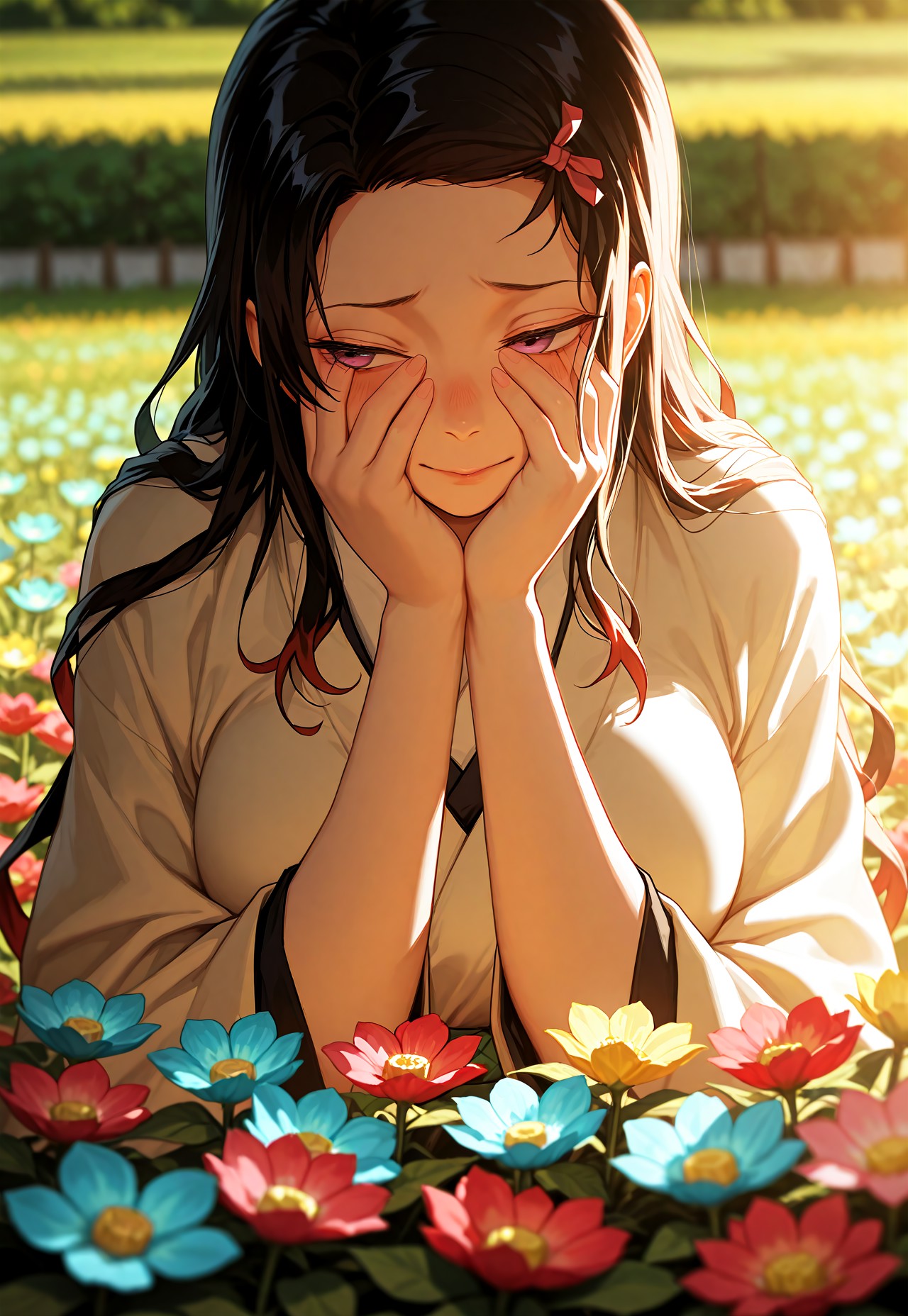 DEMON SLAYER FLOWER POV – SUNDRESS TEASE page 5 full