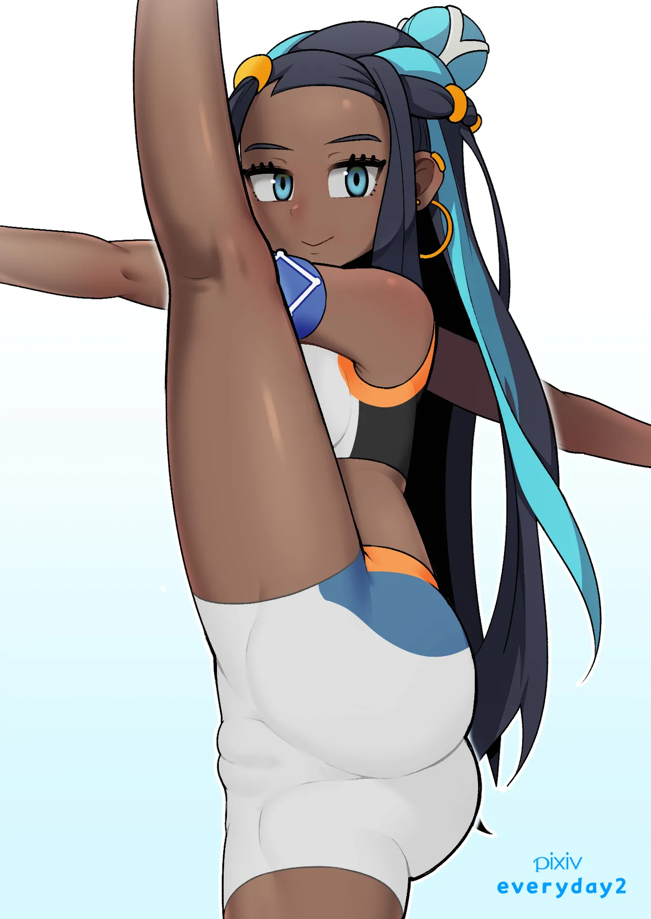 Nessa's match pose page 3 full