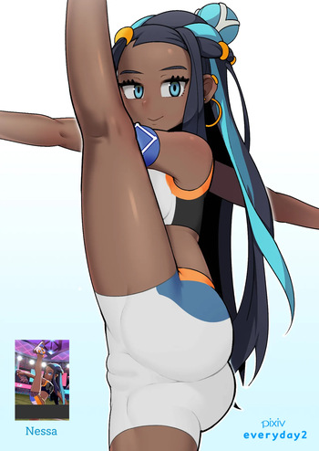 Nessa's match pose cover