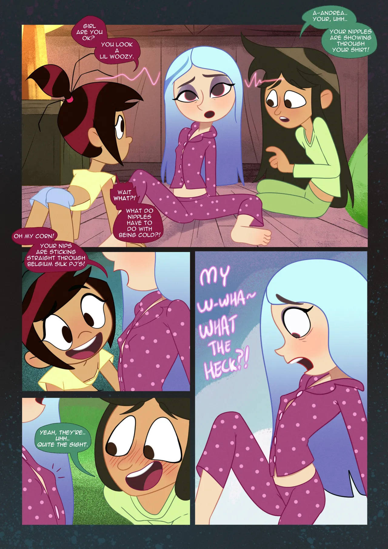 Girls Sleepover GONE WRONG GONE SEXUAL page 5 full