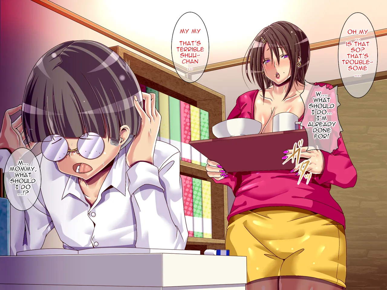 Juken Benkyou no Stress wa, Mama ga Sex de Iyashite Ageru | Let mom alleviate your stress from studying for your exams with sex page 3 full