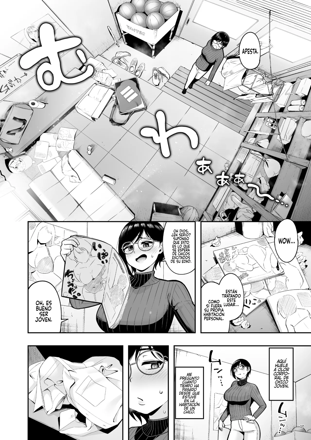 AroThir Dokushin Josei Kyoushi wa Shishunki Danshi nanka Yori Tamattenda yo!｜¡Cachonda, Soltera, y Profesora! page 10 full